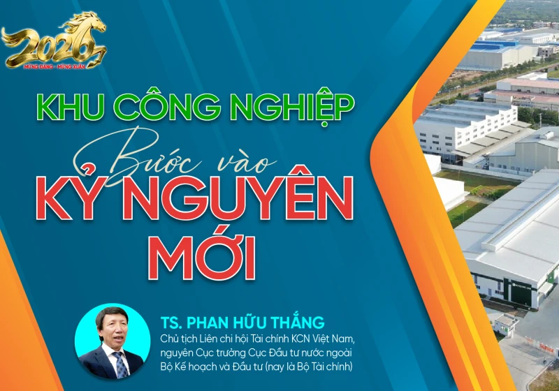 Khu công nghiệp Việt Nam bước vào kỉ nguyên mới.